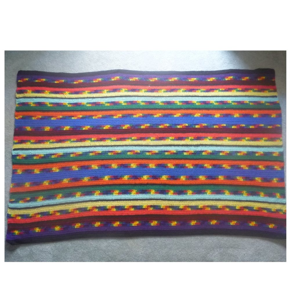 Vintage Double Crochet Afghan